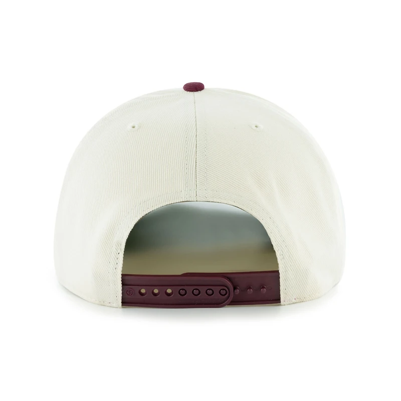 Men's '47 Natural Mississippi State Bulldogs Pomona Two-Tone Rope Hitch Adjustable Hat