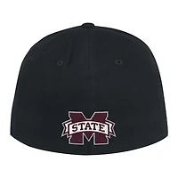 Men's adidas Black Mississippi State Bulldogs Chant Flex Hat