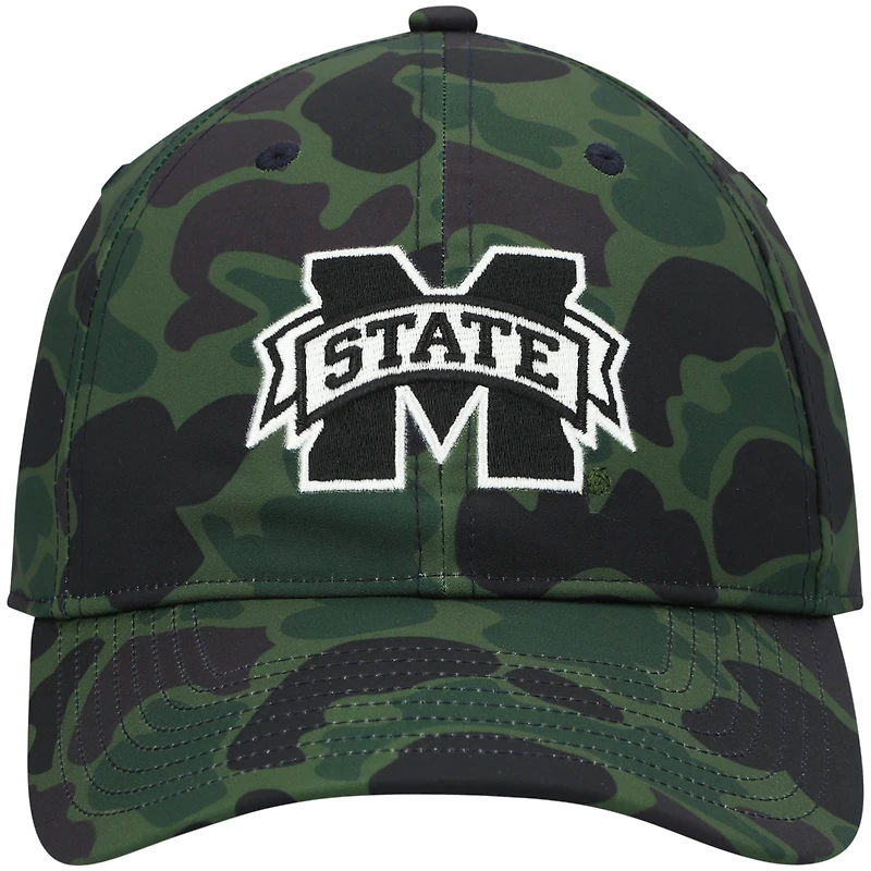 Men's adidas Camo Mississippi State Bulldogs Military Appreciation Slouch Primegreen Adjustable Hat