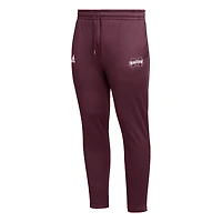 Men's adidas Maroon Mississippi State Bulldogs AEROREADY Tapered Pants