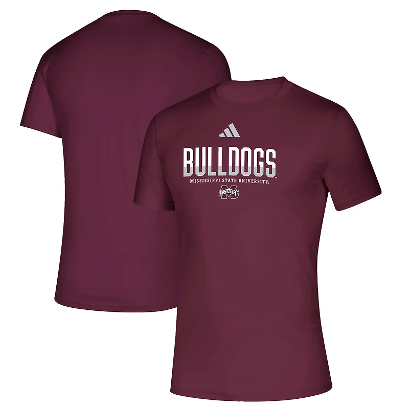 Men's adidas Maroon Mississippi State Bulldogs Creator T-Shirt