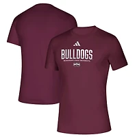 Men's adidas  Maroon Mississippi State Bulldogs Creator T-Shirt