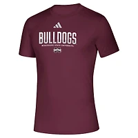 Men's adidas  Maroon Mississippi State Bulldogs Creator T-Shirt