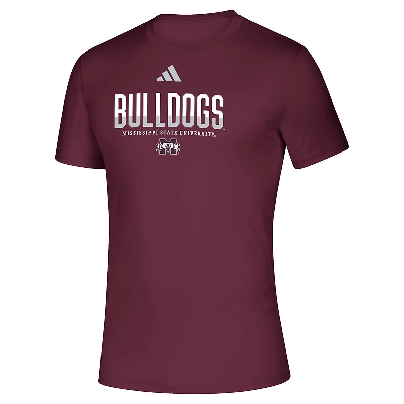 Men's adidas  Maroon Mississippi State Bulldogs Creator T-Shirt
