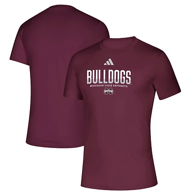 Men's adidas Maroon Mississippi State Bulldogs Creator T-Shirt