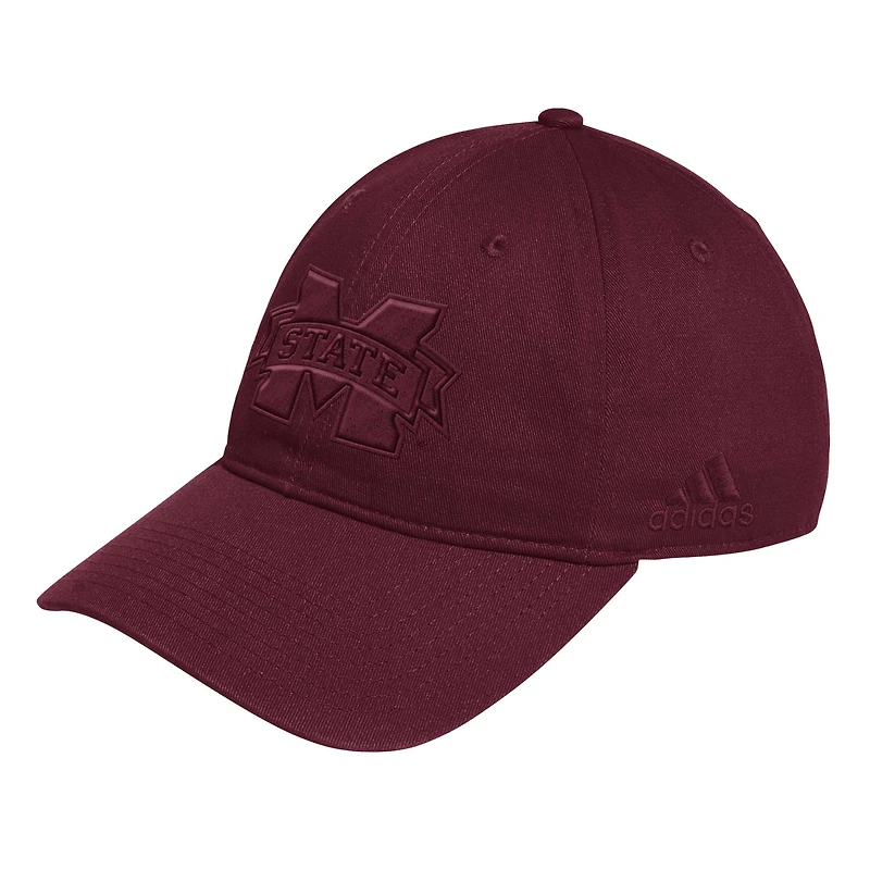 Men's adidas Maroon Mississippi State Bulldogs Fashion adicolor Slouch Adjustable Hat