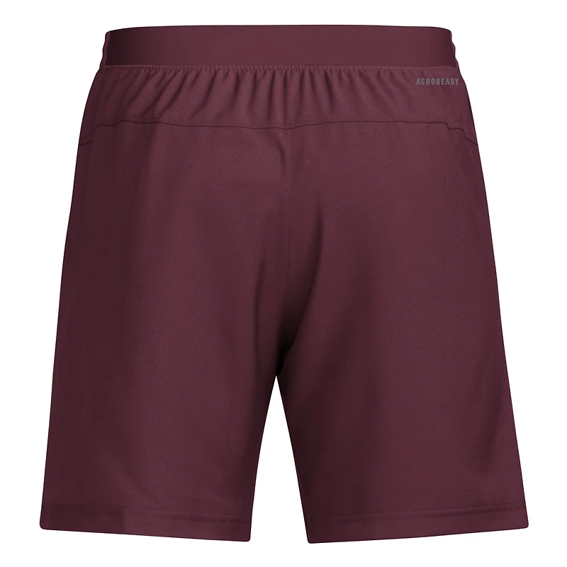 Men's adidas Maroon Mississippi State Bulldogs Program Woven Training Shorts