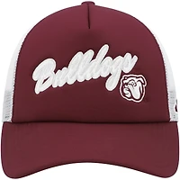 Men's adidas Maroon Mississippi State Bulldogs Script Trucker Snapback Hat