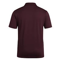 Men's adidas Maroon Mississippi State Bulldogs Ultimate 365 Ottoman Polo Shirt