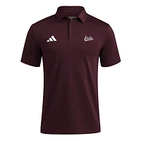 Men's adidas Maroon Mississippi State Bulldogs Ultimate 365 Polo