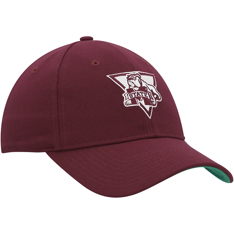 Casquette souple adidas Mississippi State Bulldogs Vault Flex pour homme