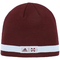 Men's adidas Maroon Mississippi State Bulldogs Wordmark Beanie