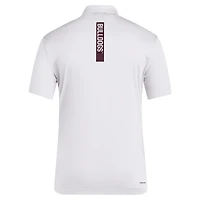 Men's adidas White Mississippi State Bulldogs Coaches Polo