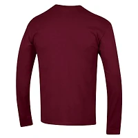 Men's Champion Maroon Mississippi State Bulldogs High Motor Long Sleeve T-Shirt