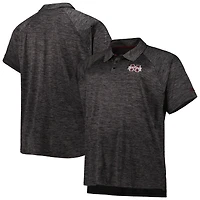 Polo Colosseum Black Mississippi State Bulldogs pour hommes, grandes tailles, Down Swing