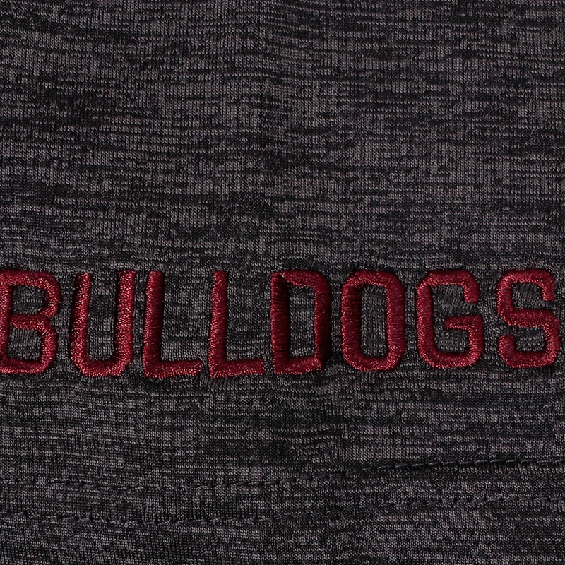 Polo Colosseum Black Mississippi State Bulldogs pour hommes, grandes tailles, Down Swing