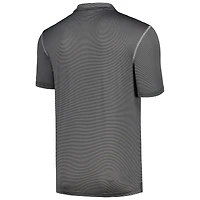 Men's Colosseum  Black Mississippi State Bulldogs Cameron Polo