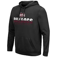Sweat à capuche Colosseum Black Mississippi State Bulldogs Lantern pour homme