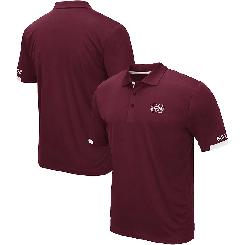 Polo Colosseum pour homme Mississippi State Bulldogs Big & Tall Santry