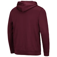 Sweat à capuche Colosseum Mississippi State Bulldogs Lantern marron pour homme