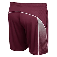 Men's Colosseum Maroon Mississippi State Bulldogs Laws of Physics Shorts