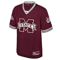 Maillot de football américain « Rien que les coups » marron Colosseum pour homme des Mississippi State Bulldogs