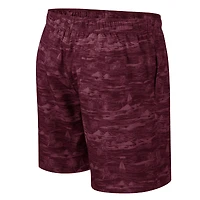 Short de bain Colosseum marron Mississippi State Bulldogs Ozark pour hommes