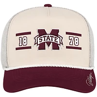 Men's Colosseum  Natural Mississippi State Bulldogs Frank Podium Adjustable Hat