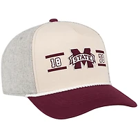 Men's Colosseum  Natural Mississippi State Bulldogs Frank Podium Adjustable Hat
