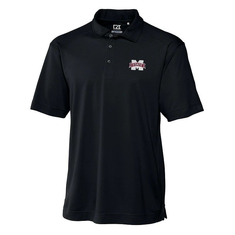 Polo DryTec Genre pour homme, noir, Cutter & Buck, Mississippi State Bulldogs, grandes tailles