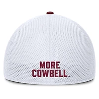 Casquette Trigger Flex gris chiné pour homme des Bulldogs de l'État du Mississippi