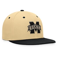 Casquette ajustée Fanatics kaki/noir pour homme, Mississippi State Bulldogs Balance