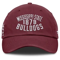 Casquette ajustable Archer pour homme, couleur bordeaux, des Bulldogs de l'État du Mississippi