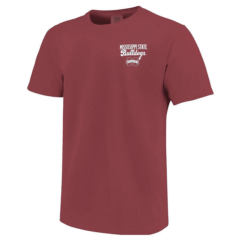 T-shirt bordeaux pour homme Mississippi State Bulldogs, l'équipe américaine