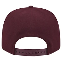 Casquette extensible à boutons-pression New Era 9SEVENTY pour homme, couleur bordeaux, motif Game Day des Mississippi State Bulldogs