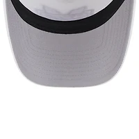 Casquette de camionneur réglable en mousse A-Frame 9FORTY New Era pour hommes, blanc/marron, Mississippi State Bulldogs Court Sport