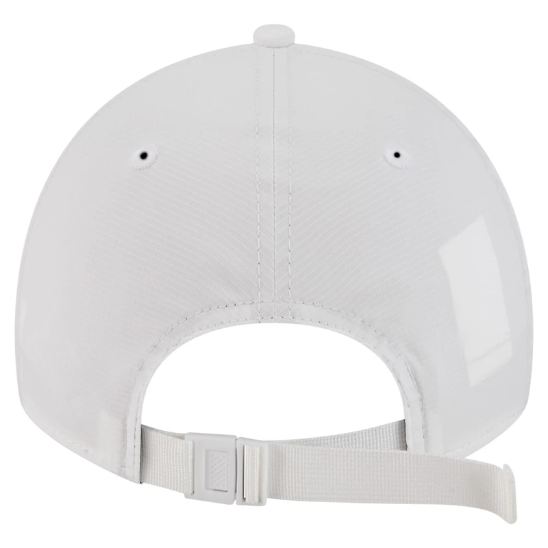 Men's New Era White Mississippi State Bulldogs Active Ripstop 9TWENTY Adjustable Hat