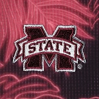 Men's Tommy Bahama Maroon Mississippi State Bulldogs Coast Luminescent Fronds IslandZone Button-Up Camp Shirt