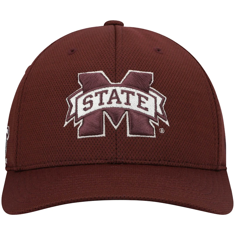 Men's Top of the World Maroon Mississippi State Bulldogs Reflex Logo Flex Hat