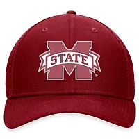 Casquette Spacer Flex pour hommes, Top of the World, marron, Mississippi State Bulldogs