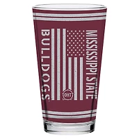 Mississippi State Bulldogs 16oz. OHT Military Appreciation Pint Glass