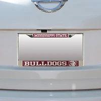 Mississippi State Bulldogs Small Over Large Mega License Plate Frame