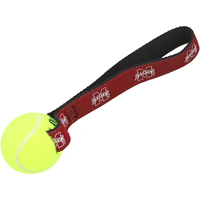 Mississippi State Bulldogs Tennis Ball Tug Toy