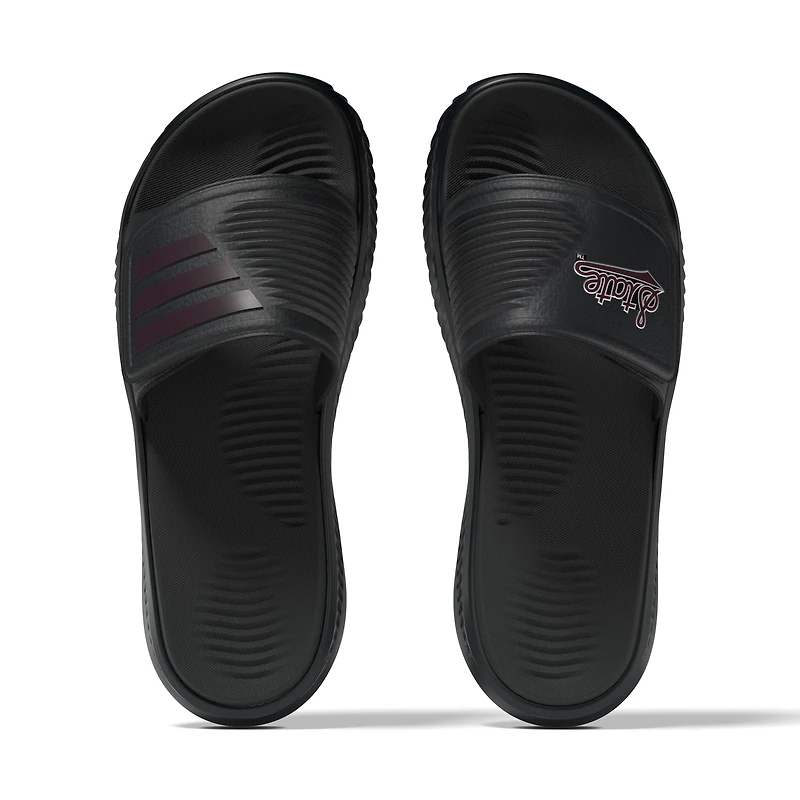 Unisex adidas Black Mississippi State Bulldogs Alphabounce 2.0 Slide Sandals