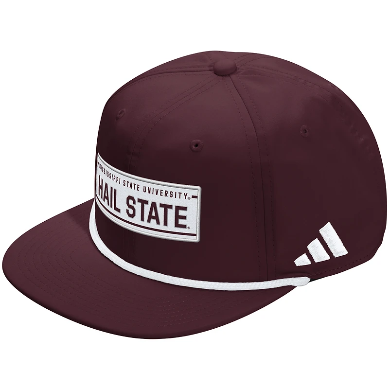 Unisex adidas  Maroon Mississippi State Bulldogs Locker Room Rope Adjustable Hat
