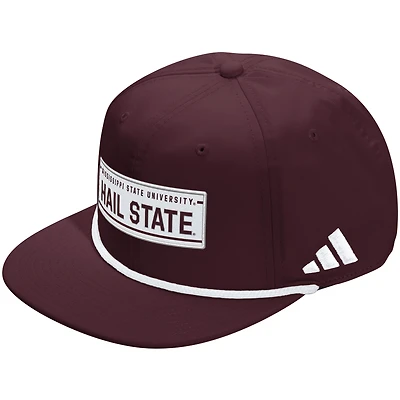 Unisex adidas  Maroon Mississippi State Bulldogs Locker Room Rope Adjustable Hat