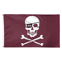 WinCraft Mike Leach Mississippi State Bulldogs Drapeau de luxe unilatéral 3 pi x 5 pi