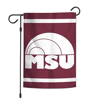 Drapeau de jardin double face WinCraft Mississippi State Bulldogs 12'' x 18'' College Vault