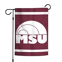 Drapeau de jardin double face WinCraft Mississippi State Bulldogs 12'' x 18'' College Vault
