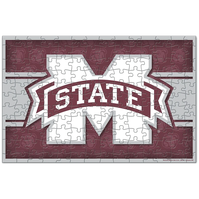 Puzzle d'équipe WinCraft Mississippi State Bulldogs 150 pièces
